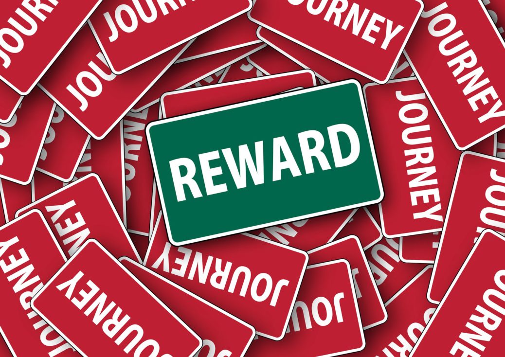 Reward tag that describes the child behavior