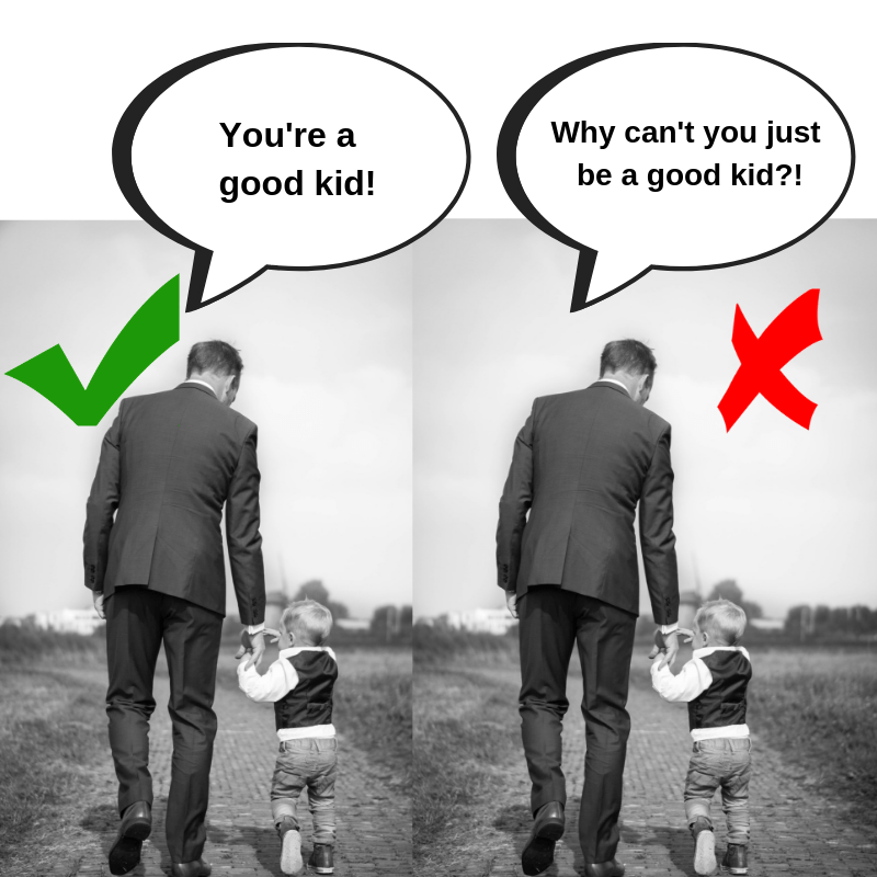 Father and Son walking